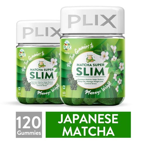 Buy Plix Plant-based Super Slim Gummies - Matcha Online