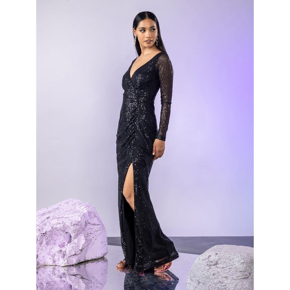 alexis rose velvet dress