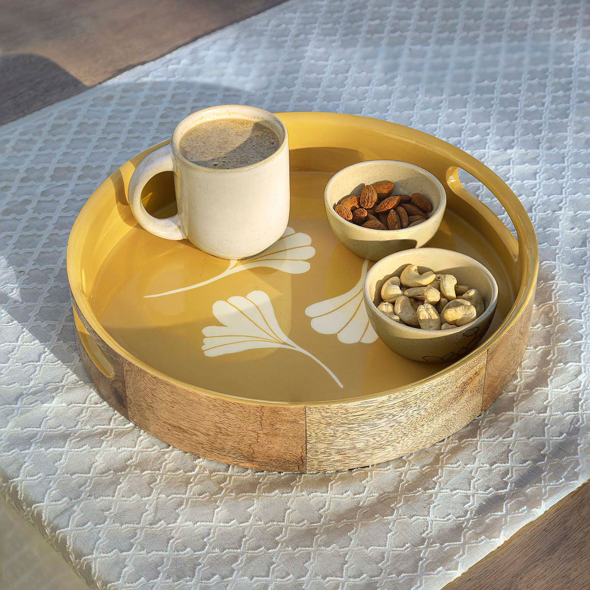 Ellementry Aria Wooden Serving Tray Buy Ellementry Aria Wooden Serving