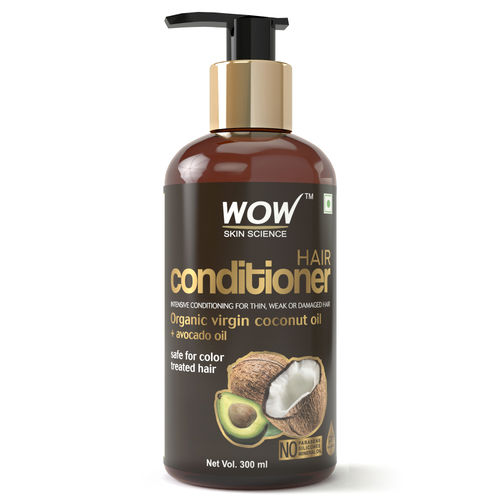 Wow Skin Science Hair Conditioner Organic Virgin Coconut Oil Avocado Oil Buy Wow Skin Science Hair Conditioner Organic Virgin Coconut Oil Avocado Oil Online At Best Price In India Nykaa 100% natural ingredients that boost shine, softness and elasticity.