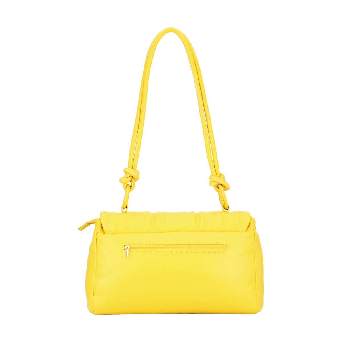 Buy Fastrack Yellow Freesia Quilted Satchel Bag Online