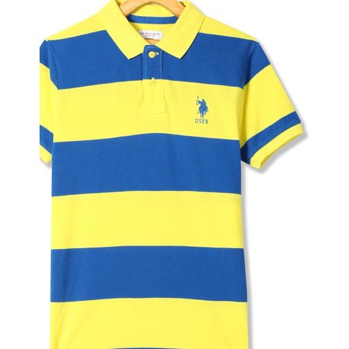 U S Polo Assn Multi Color Stripe Polo T Shirt Buy U S Polo Assn Multi Color Stripe Polo T Shirt Online At Best Price In India Nykaa