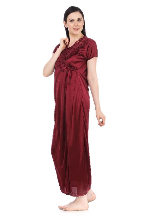 Fasense Exclusive Women Satin Nightwear Sleepwear 6 Pcs Set at Rs  1299/piece, Bra And Panties Set in Bengaluru