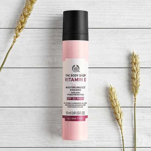 The Body Shop Vitamin E Moisture Protect Emulsion Spf 30 Buy The Body Shop Vitamin E Moisture Protect Emulsion Spf 30 Online At Best Price In India Nykaa
