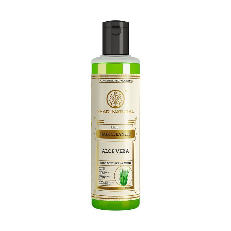 Khadi Natural Aloevera Hair Cleanser (Shjampoo) Repairs Dead Skin Cells