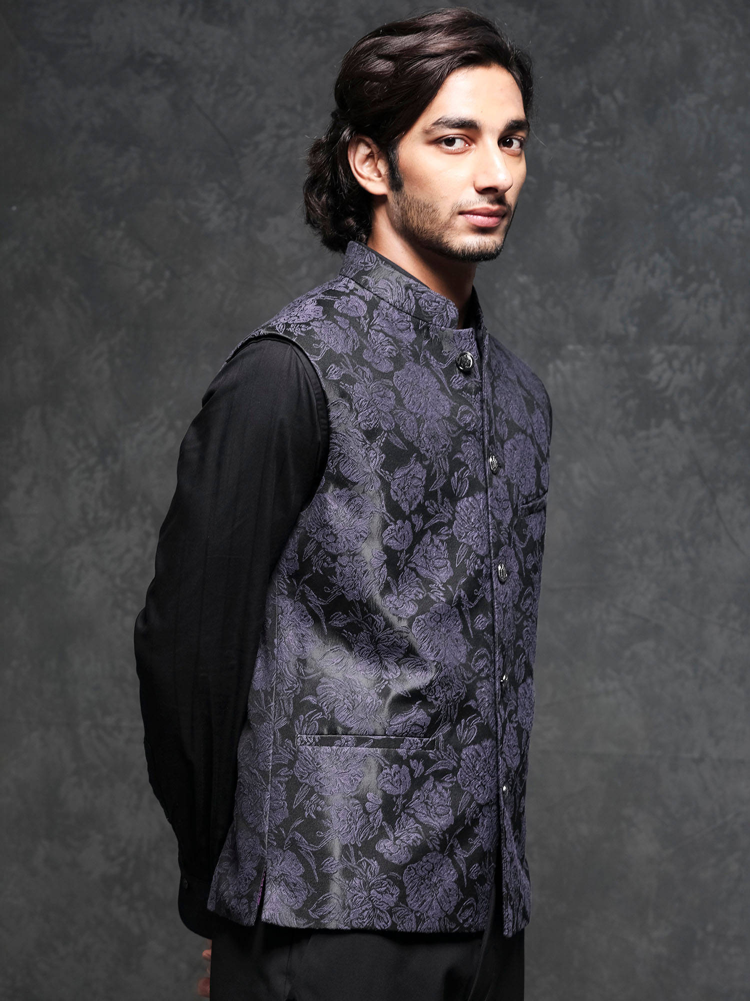 Rare Rabbit Bandi Buy Rare Rabbit Floral Jacquard Bandi Online