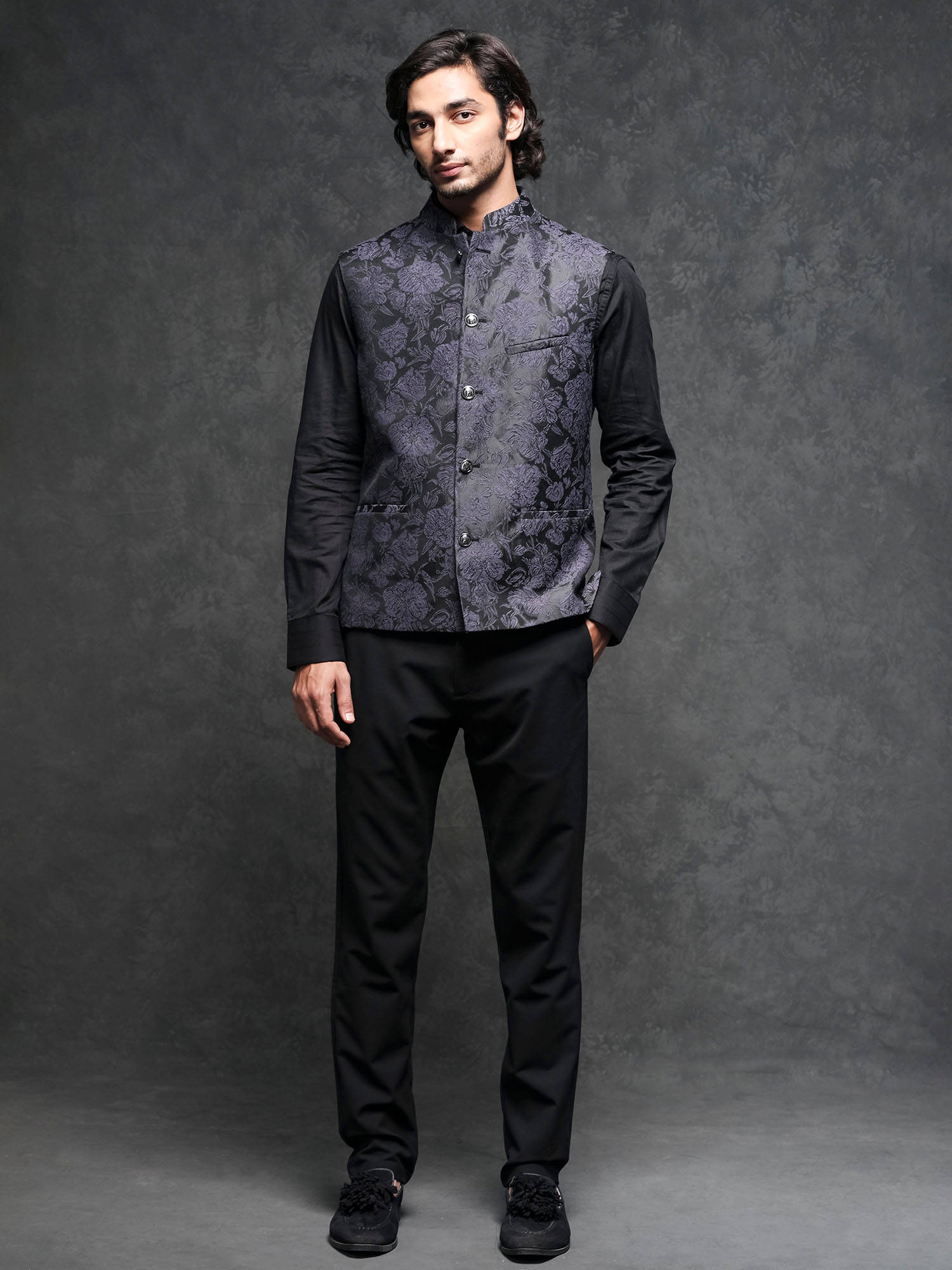 Rare Rabbit Bandi Buy Rare Rabbit Floral Jacquard Bandi Online