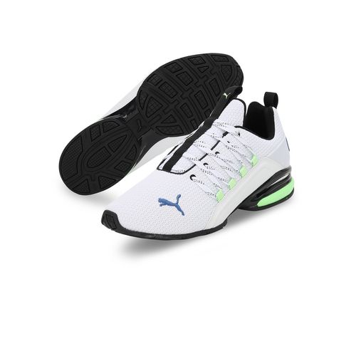 Puma Axelion Refresh Men White Running Shoes (UK 6)