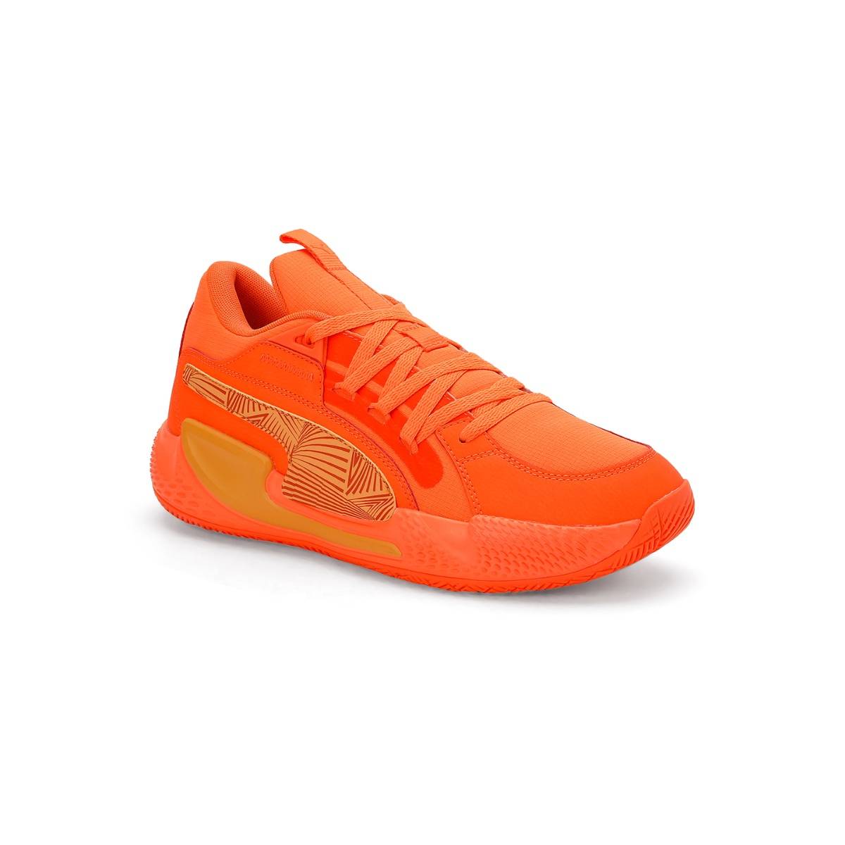 Buy Puma Court Rider Chaos Laser Unisex Orange Sports Shoes Online