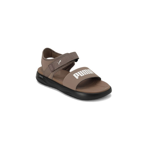 Buy Puma Softride Seave Unisex Brown Sandals Online
