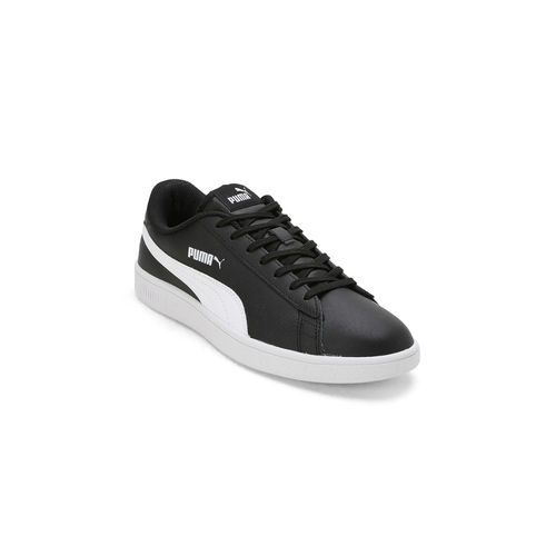 Puma Smash V2 Unisex Black Sneakers