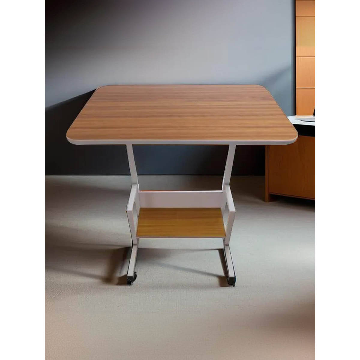 Savya Table Buy Savya Home Walnut Manual Height Adjustable Table Online
