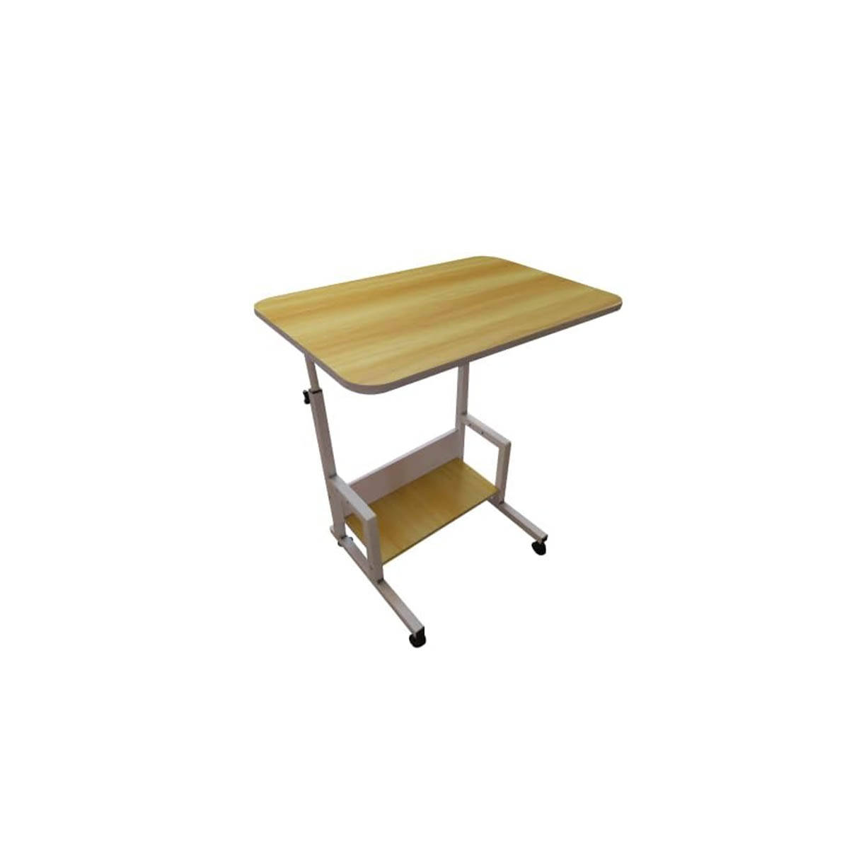Savya Table Buy Savya Home White Maple Manual Height Adjustable Table Online
