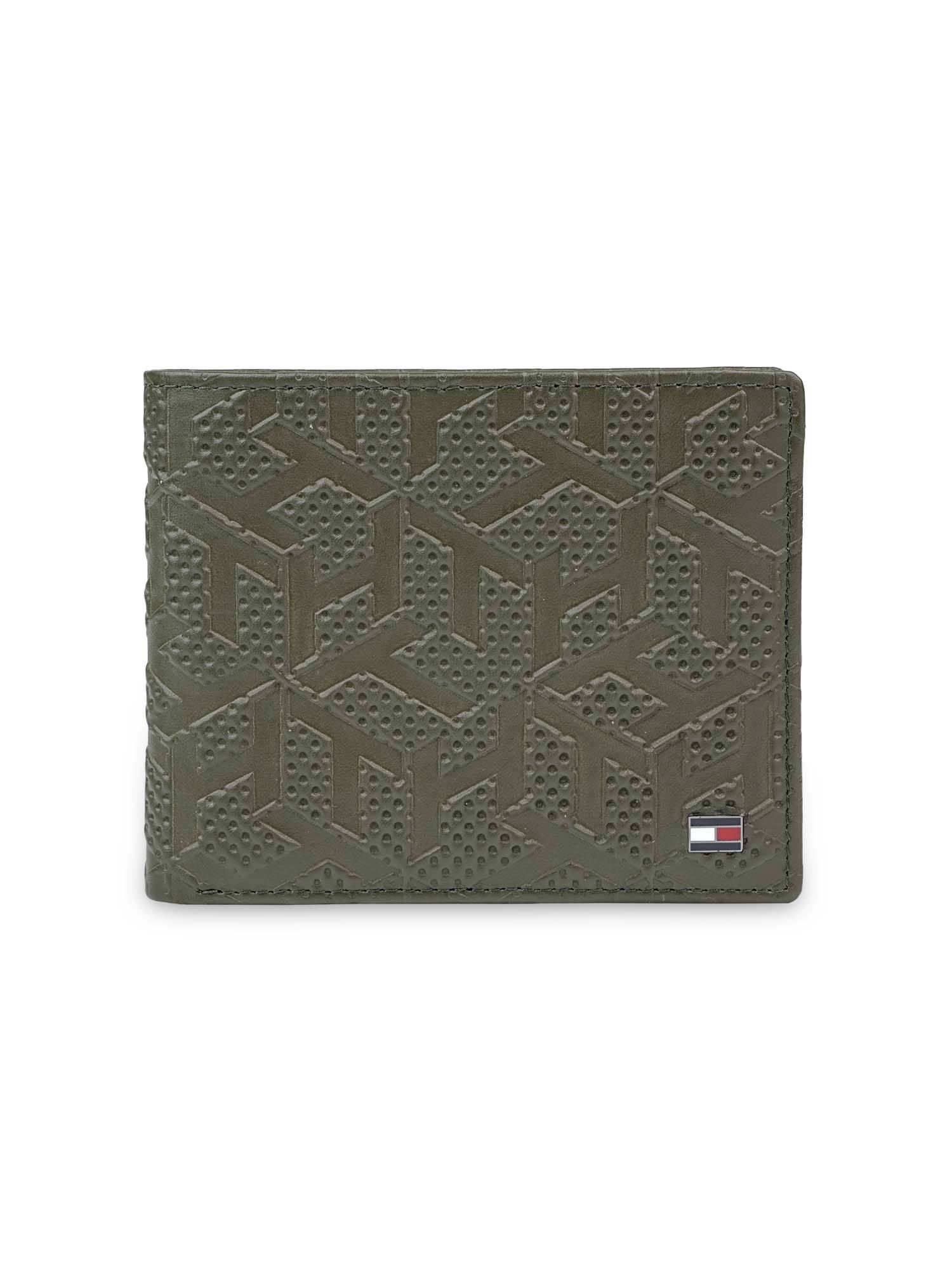 Tommy Hilfiger Askas Olive Men's Global Coin Wallet