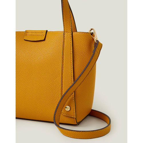 Accessorize London Women'S Yellow Evie Small Handheld Bag