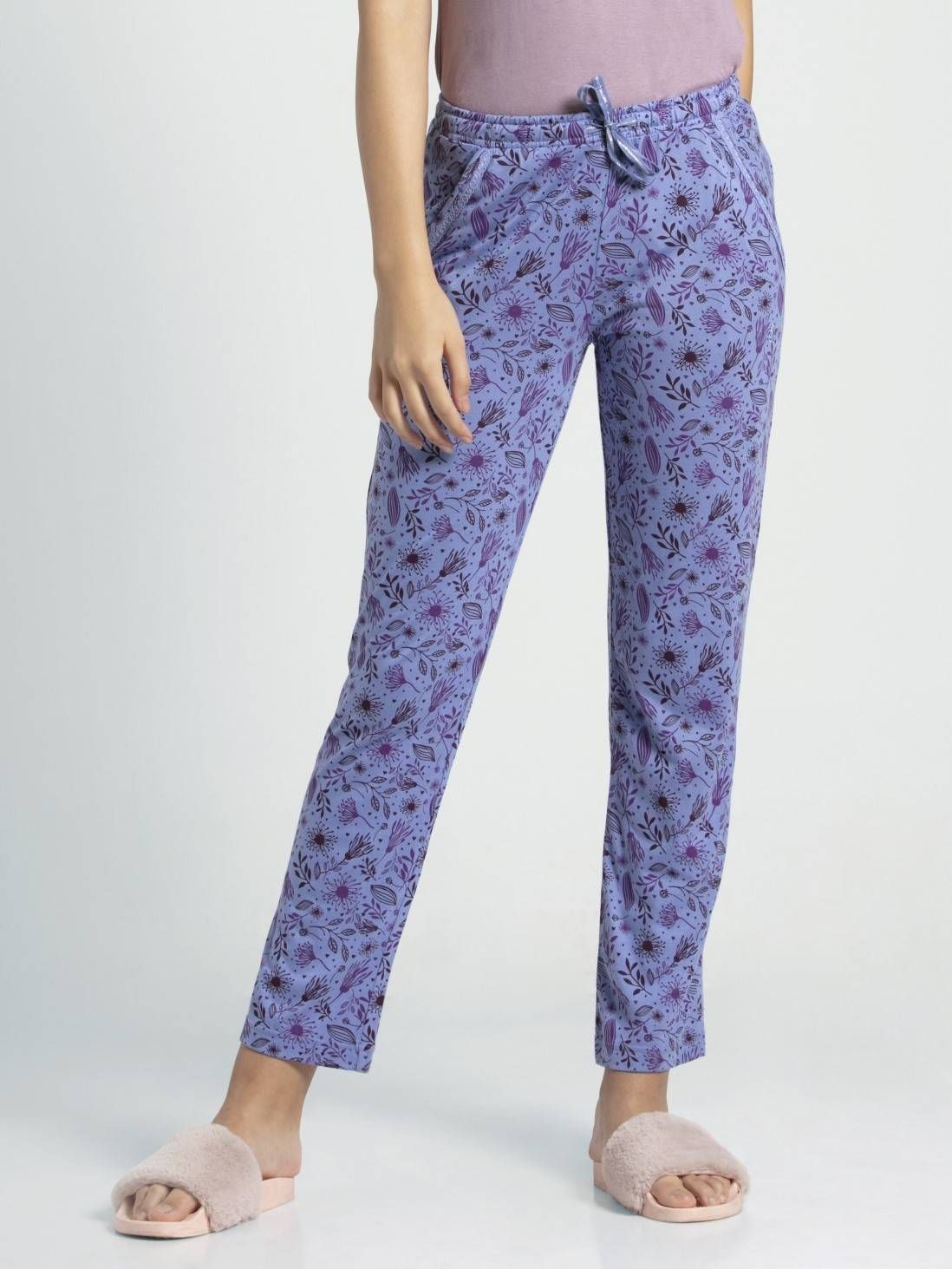 Buy Jockey Women's Printed Pajama Pant, Grey Snowflakes, XL at Amazon.in