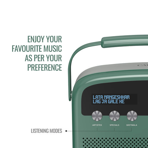 Buy Saregama Carvaan Speaker Hindi Lite Jade Green Online