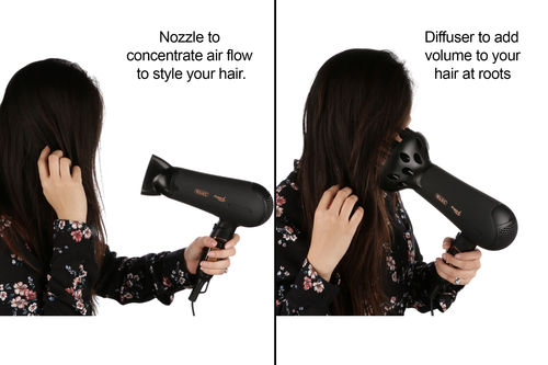 Wahl Argan Care Hair Dryer - Black(WCHD8-1324): Buy Wahl Argan Care Hair  Dryer - Black(WCHD8-1324) Online at Best Price in India | Nykaa