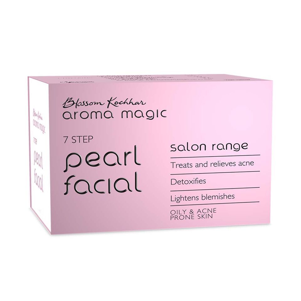 Aroma Magic 7 Step Pearl Facial Kit Salon Range (Oily & Acne Prone Skin)