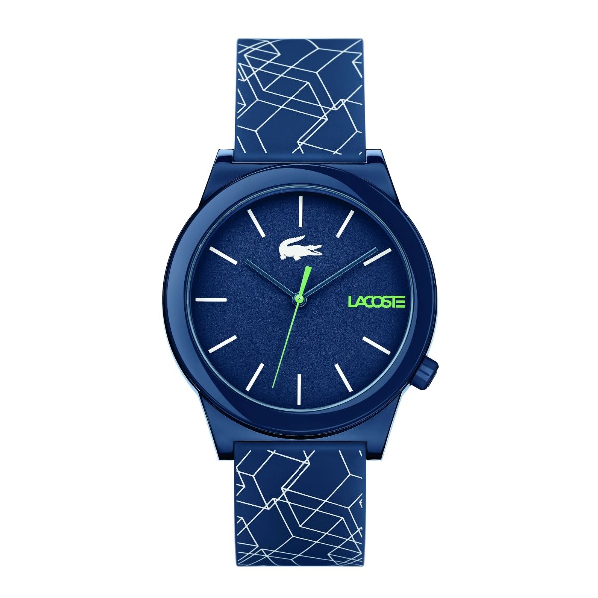 Buy Lacoste Motion Quartz Blue Round Dial Mens Watch 2010957 Online