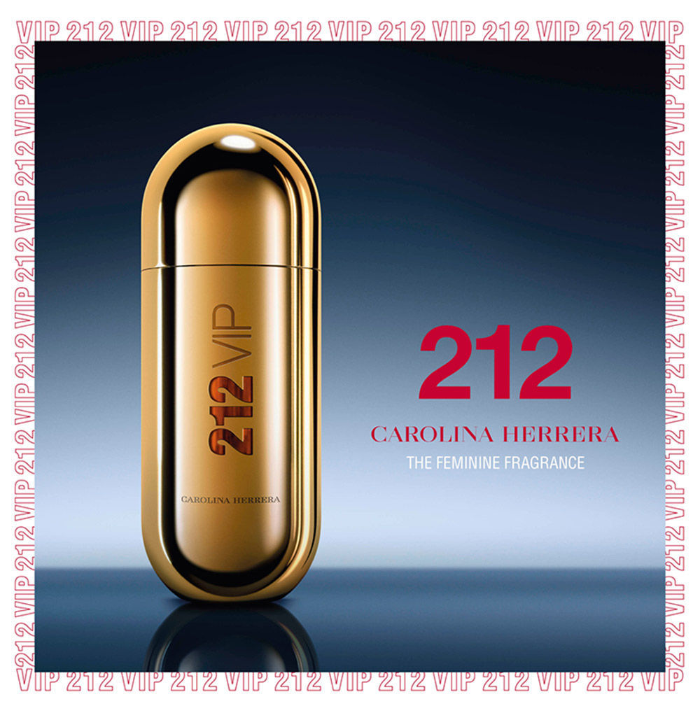 Carolina herrera best sale vip 212 gold