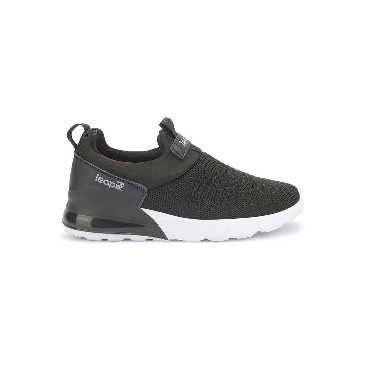 Buy LIBERTY Leap7x TRISK-01 Grey Black Non Lacing Walking Shoes