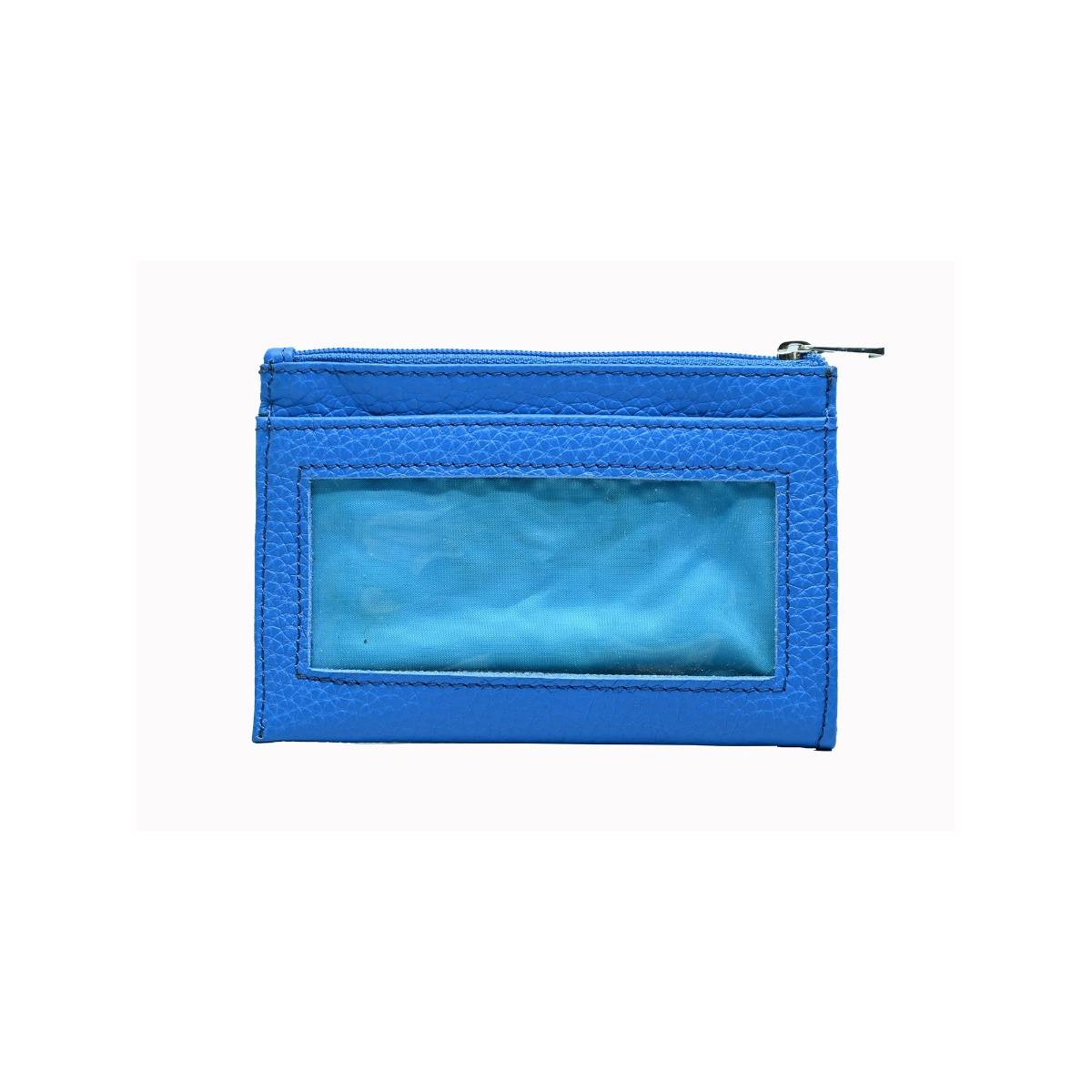ABELARDO DE MODA Women Blue Sandra Leather Pouch