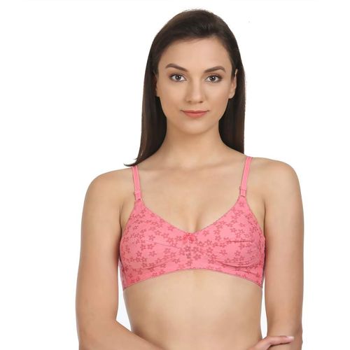 Buy BODYCARE Pack of 1 Full Coverage Regular Bra in Pink Color