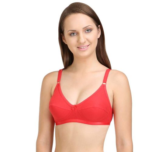 Buy Bodycare Perfect Coverage Bra In Maroon-Red-Purple Color (Pack of 3)  Online