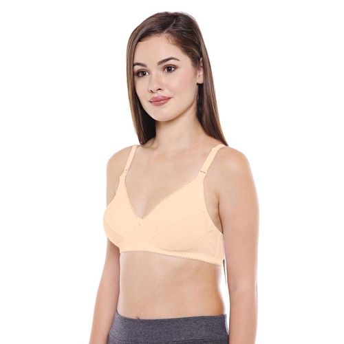 Buy Bodycare Pack of 3 Maternity/Feeding Bra In Skin Colour Online