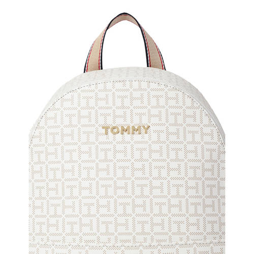 Buy Tommy Hilfiger Women White Printed Backpack Online display picture 2