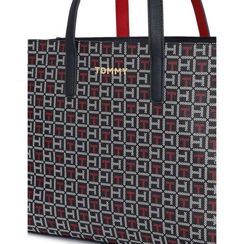 Buy Tommy Hilfiger Women Multi Color Printed Tote Bag Online