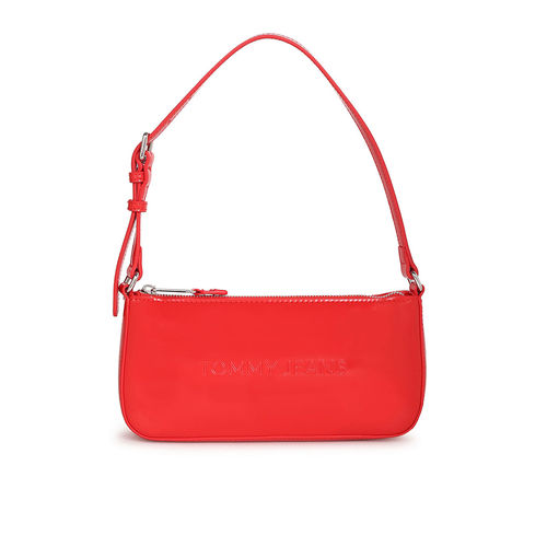 Buy Tommy Hilfiger Women Red Solid Shoulder Bag Online