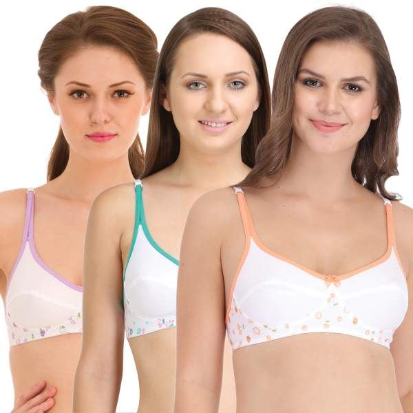 Bodycare Women's Cotton Light Padded Seamed Cup Bra – Online Shopping site  in India
