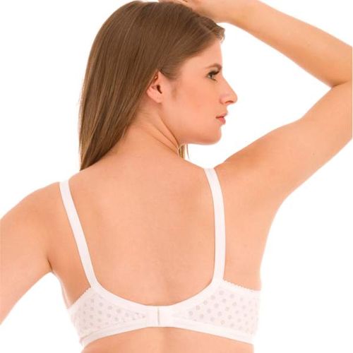 Buy Bodycare Lightly Padded T-Shirt Bra In Skin-White Color - Pack