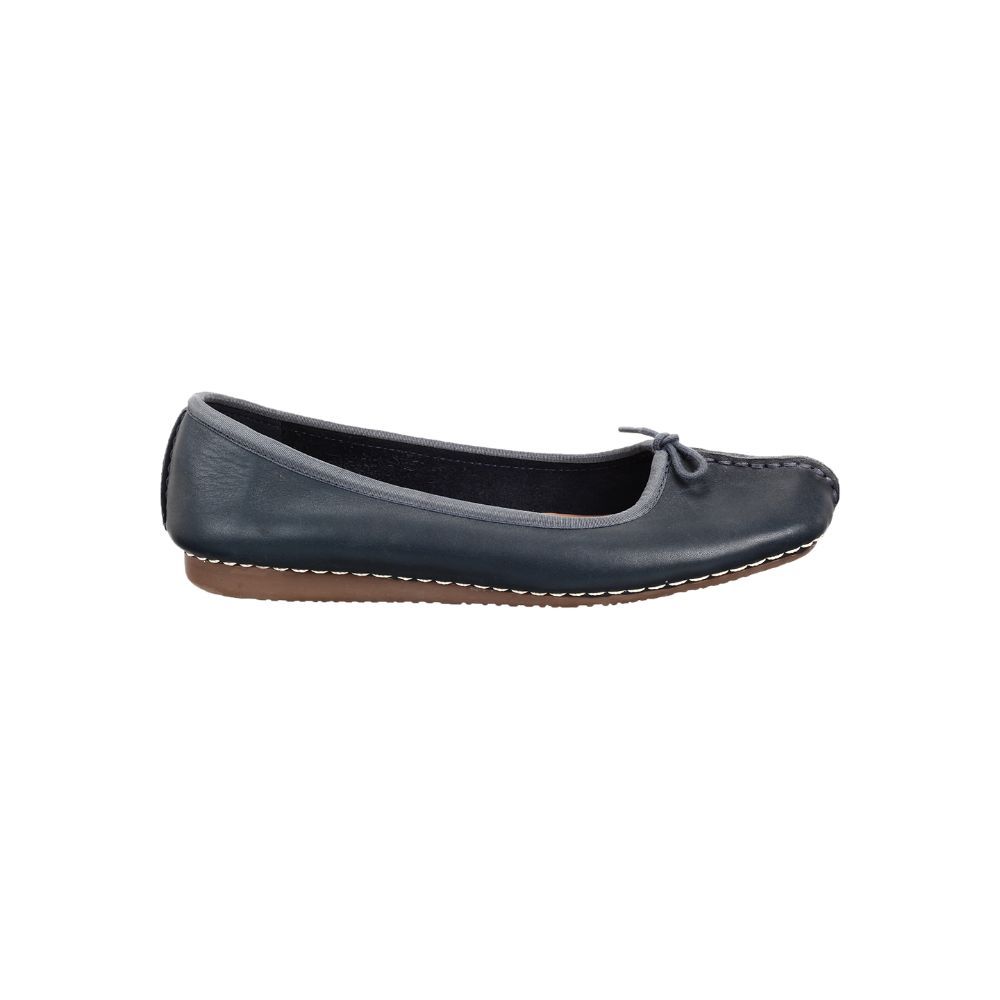 clarks freckle ice navy blue