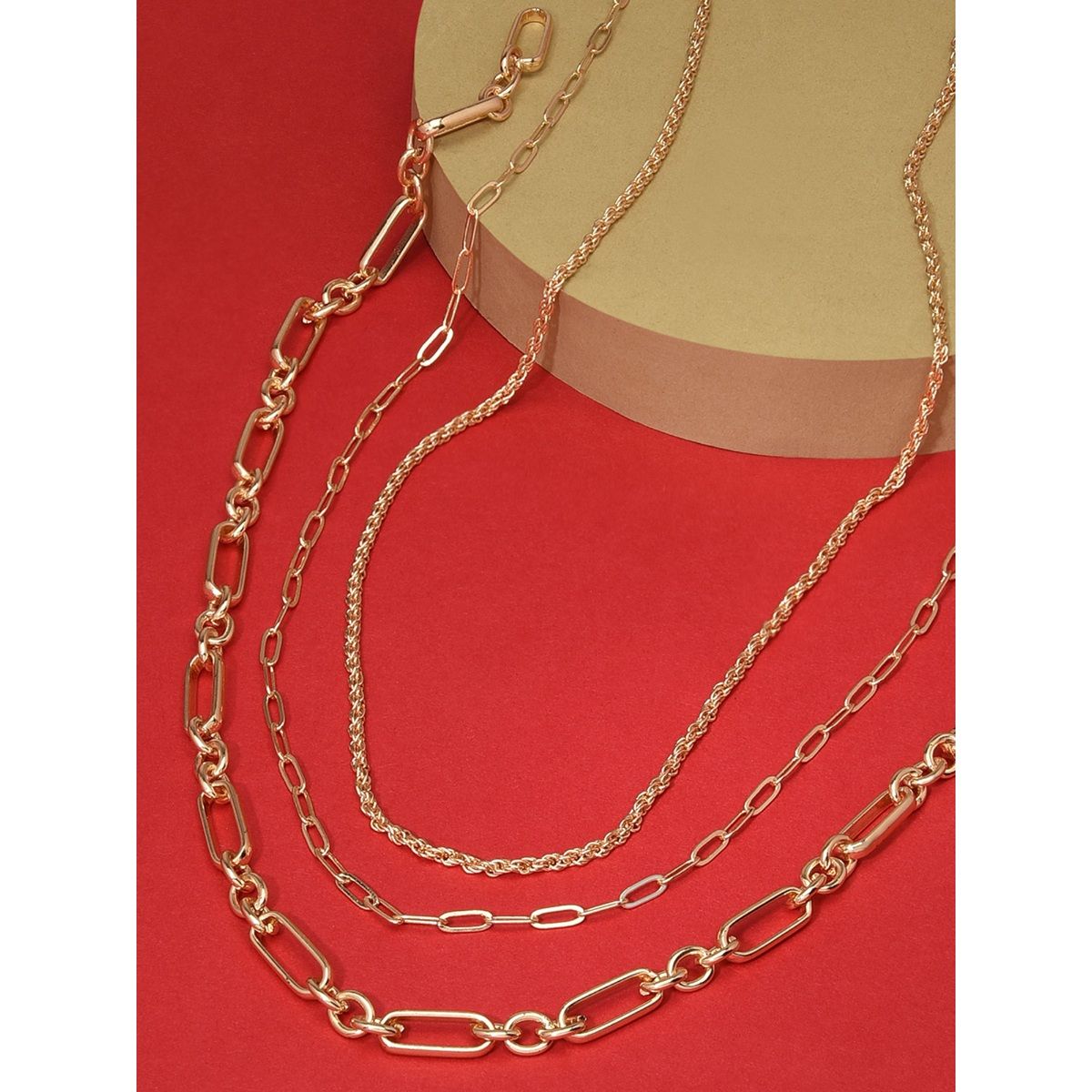 Mixed Chain Link Necklace – lauren passenti jewelry