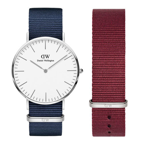 Buy Daniel Wellington Classic Bayswater 40mm Silver 20mm Roselyn