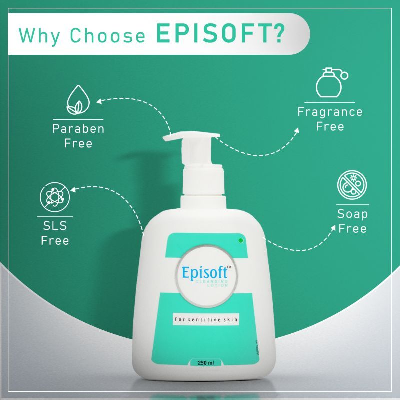 Episoft Cleansing Lotion For Sensitive & Dry Skin Makeup Cleanser Buy