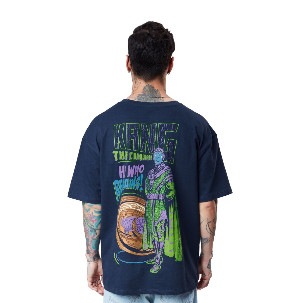 Buy The Souled Store Ant-man Kang The Conqueror Oversized T-shirts