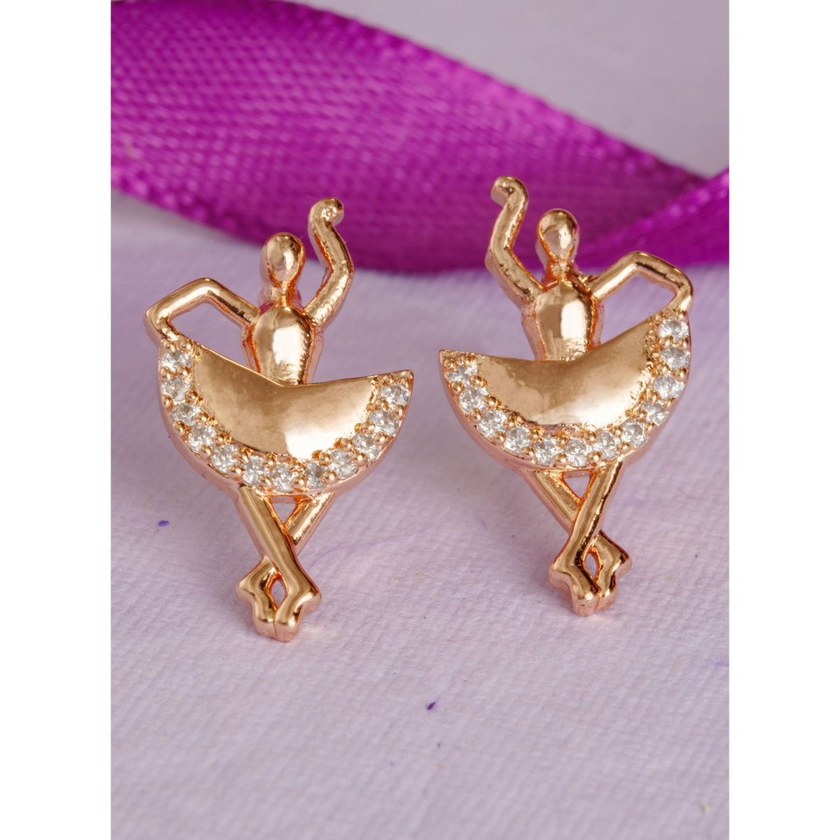 Buy quality 916 Gold Ladies EarringsLFE141 in Ahmedabad