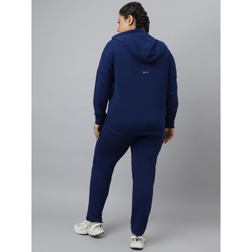 Buy Fitkin Plus Size Ecofriendly Polyester Blue Front Zipper