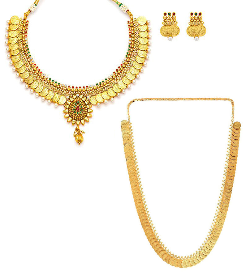 Buy Youbella Fashion Jewellery Stylish Necklace Combo For Girls And