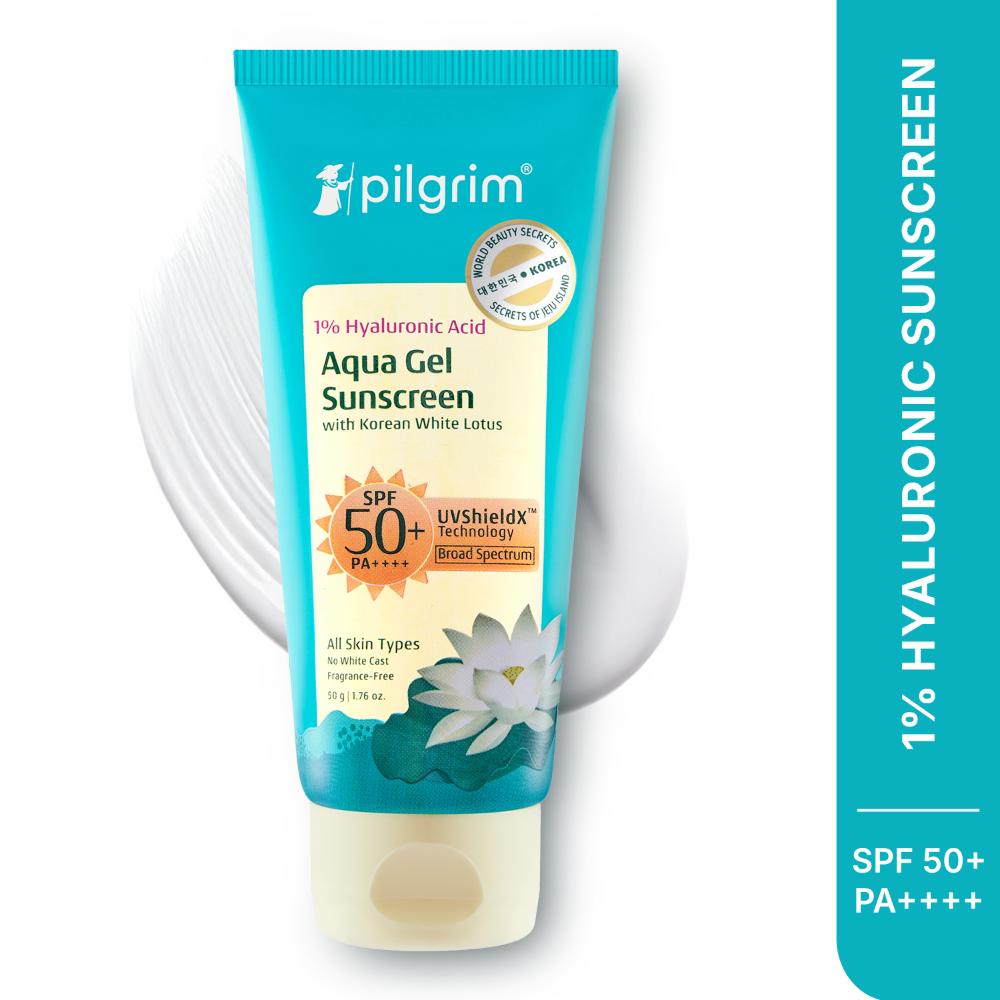 Pilgrim 1% Hyaluronic Acid Sunscreen Gel SPF 50 PA+++