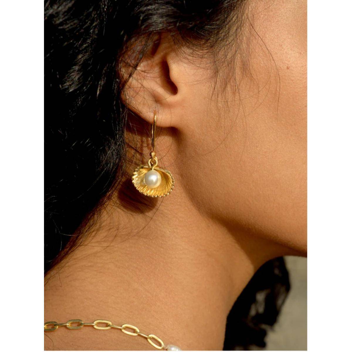 Tangerine Ark Earrings