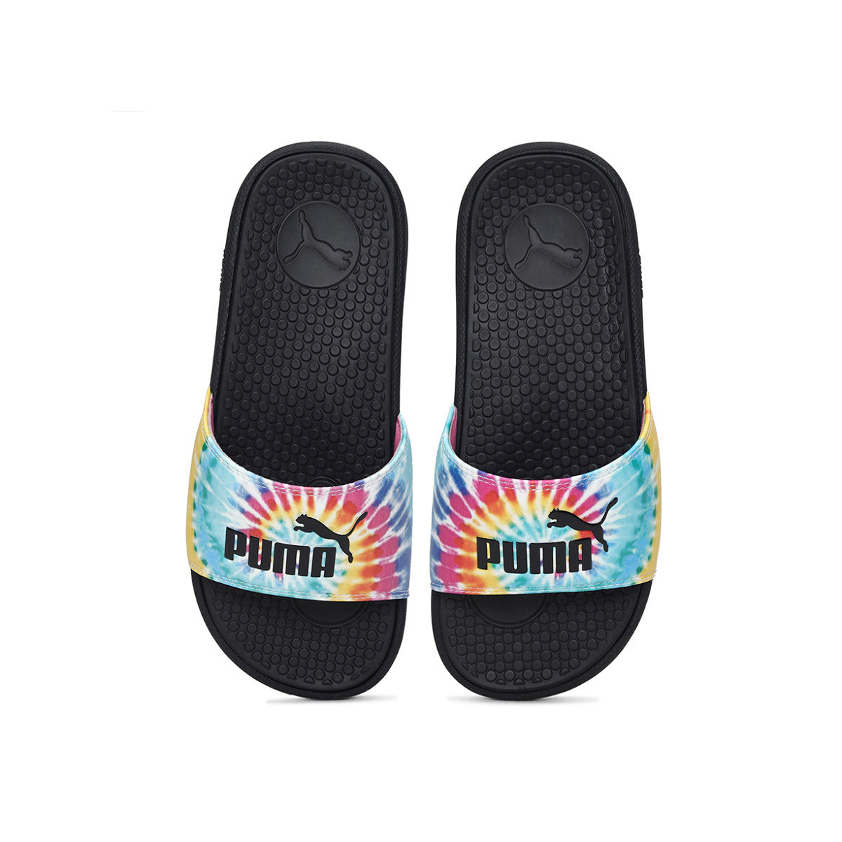 Buy Puma Cool Cat Tie Dye Womens Pink Sliders Online