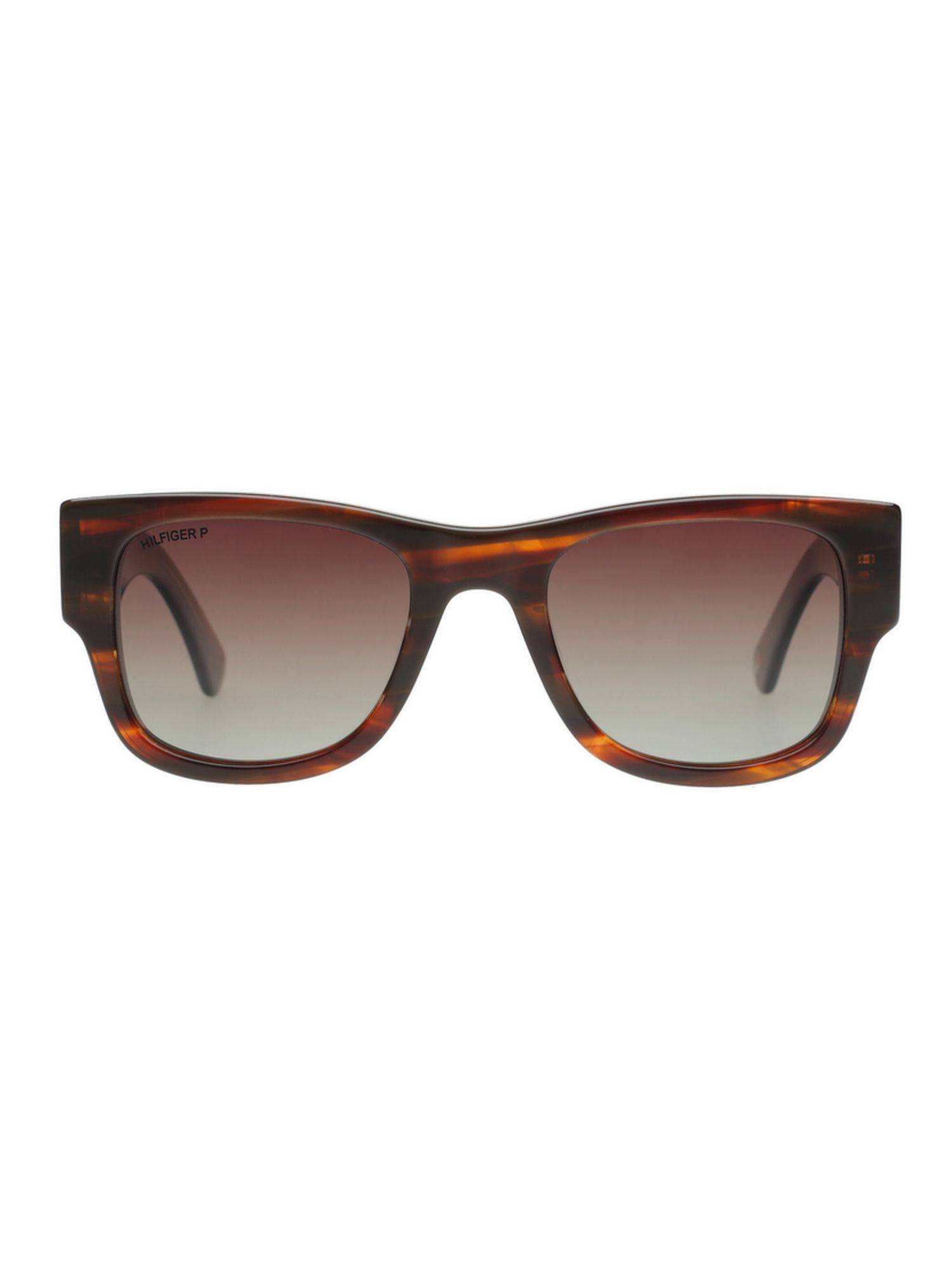 Tommy Hilfiger Gradient Brown Lens Wayfarer Sunglasses With UV Protection (TH 7208PL C3) (51)