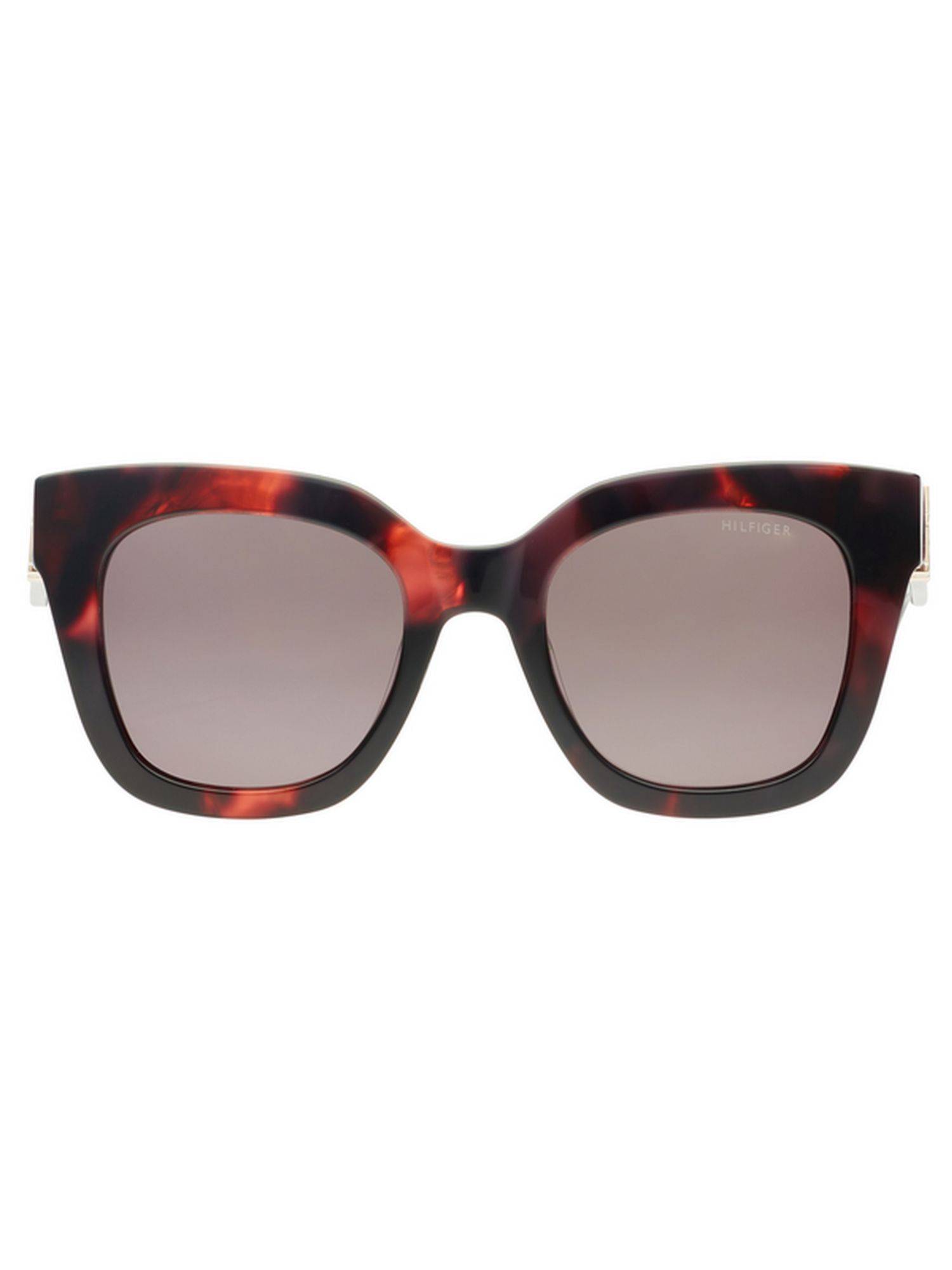 Tommy Hilfiger Grey Lens Fashion Sunglasses With UV Protection (TH 8010 C3 Harergdgr-35 50) (50)