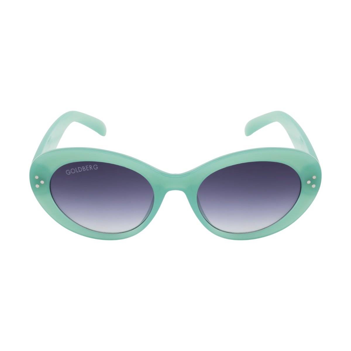 GOLDBERG Black Premium Women Sunglass (GB-2252_BLU BLK)