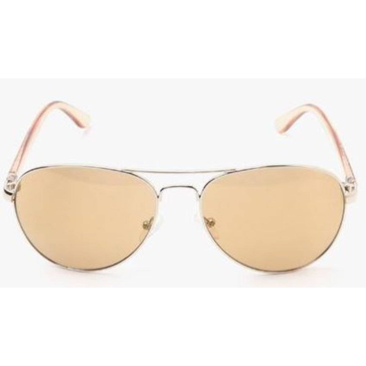 Kenneth Cole Peach Metal Aviator Sunglass (KC1279 57 32G) (57)